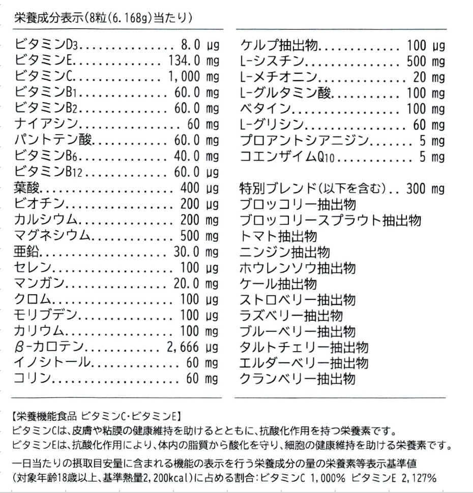 YURARINA Daily Check in（デイリーチェックイン）【30日分 240粒】